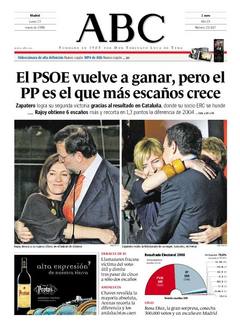 Las portadas de las elecciones