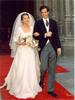 La infanta Do&ntilde;a Elena contrajo matrimonio con Don Jaime de Marichalar y S&aacute;enz de Tejada el 18 de marzo de 1995 en la Catedral de Sevilla. CASA REAL